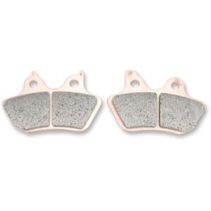 77 Cycles Sintered metal brake pads are the OEM-type replacement pads for most bikes from the late '70's to the present Sintered metal brake pads are second to none in their stopping abilities and wear characteristics while still providing excellent reduction in noise and dust Drag Specialties brake pads are asbestos, nickel, and lead free
