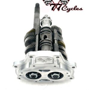 77 Cycles Complete M8 Transmission Cassette With Back Cut Gears