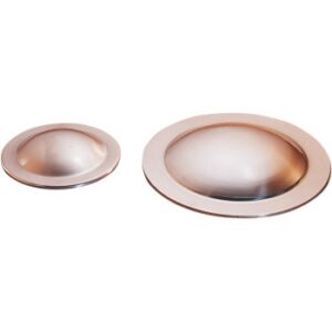 MD-100 Polished Domed Pulley Cover Kit