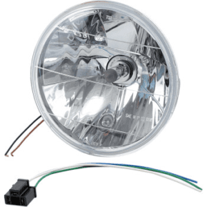 DRAG SPECIALTIES 7" Headlight With Running Light DS280189
