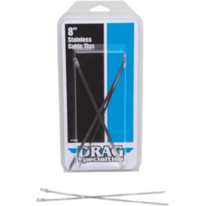 DRAG SPECIALTIES Stainless Steel 8" Cable Tie 1861-0671