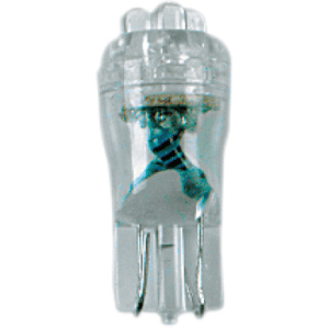 DRAG SPECIALTIES Mini Wedge LED Bulb - White 2060-0009