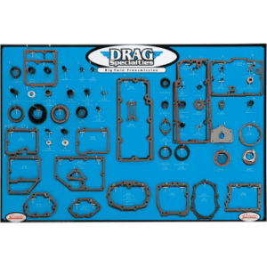 DRAG SPECIALTIES Gasket, Seal and O-Ring Display for Big Twin 5-Speed Transmissions 0934-0287