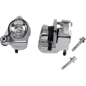 DRAG SPECIALTIES Front and Rear Brake Caliper Kits - Chrome - Dual Kit DS-325383